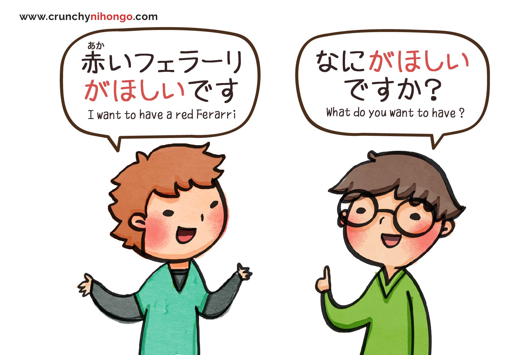 talking-about-your-own-desire-in-japanese